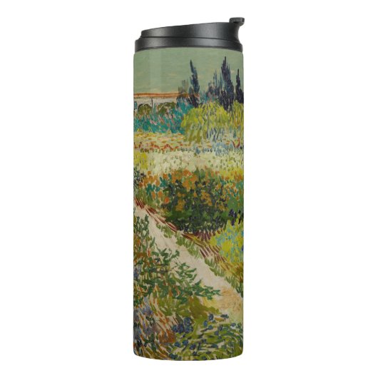 Garden at Arles by Vincent Van Gogh Thermosbecher (Nach links gedreht)