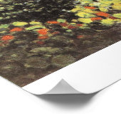 Garden at Sainte Adresse by Claude Monet Poster (Ecke)