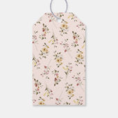 Garden Baby in Bloom Baby Dusche Vielen Dank Geschenkanhänger (Rückseite)