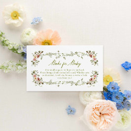Garden Baby in Bloom Books for Baby Begleitkarte