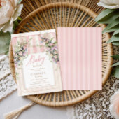 Garden Baby in Bloom Girl Dusche Einladung