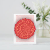 Garden Beauties "Gerbera" Postkarte (Stehend Vorderseite)