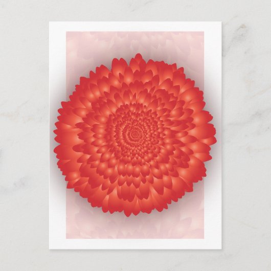 Garden Beauties "Gerbera" Postkarte (Vorderseite)