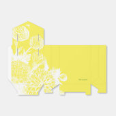 Garden Bee Toile Yellow Garden Party Geschenkschachtel (Ungefaltet)