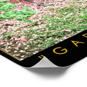 Garden Bench Poster (Ecke)