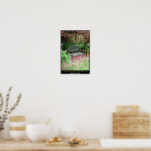 Garden Bench Poster (Küche)