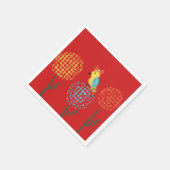 Garden Bird Party Serviette (Ecke)