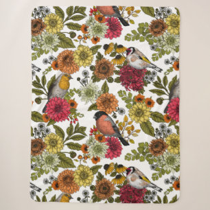 Garden birds and flowers 1 sherpadecke