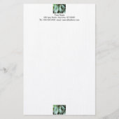 Garden Blätter Stationery Briefpapier (Vorderseite)