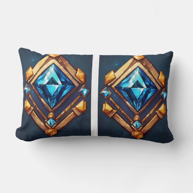 "Garden Bliss Blume Pillow Sign" Lendenkissen (Vorderseite)