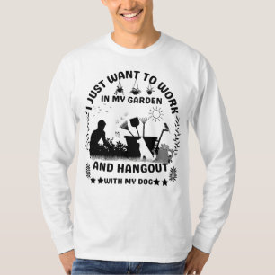 Garden Bliss: Hundeliebhaber und Grüne Daumen vere T-Shirt