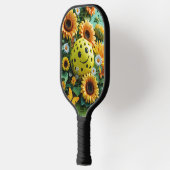 Garden Bloom Pickleball - Niedliche Sonnenblume &  Schläger (Links)