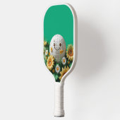 Garden Bloom Pickleball - Niedliche Sonnenblume &  Schläger (Links)