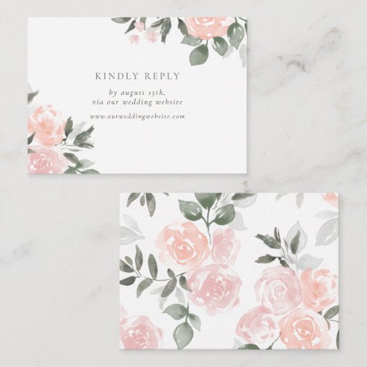 Garden Blooms UAWG by website Begleitkarte (Vorne/Hinten)