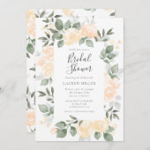 Garden BloomsBridal Dusche Einladung (Vorne/Hinten)