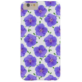 Garden Blue Geranium-Blume Case-Mate iPhone Hülle