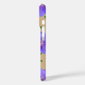 Garden Blue Geranium-Blume Case-Mate iPhone Hülle (Rückseite / Links)