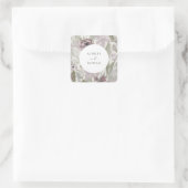 Garden Blüh Square Sticker (Tasche)