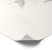 Garden Blüh Wedding Welcome Poster (Ecke)