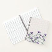 Garden-Blume 8.5 x 11 Spiral-Notebook Notizblock (Innenseite)