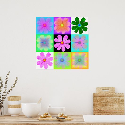 Garden Blume-9-Plakat Poster (Küche)