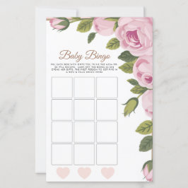 Garden Blume Baby Bingo Baby Showspiel