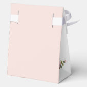 Garden Blume Babydusche Gefälligkeitsboxen Geschenkschachtel (Rückseite)