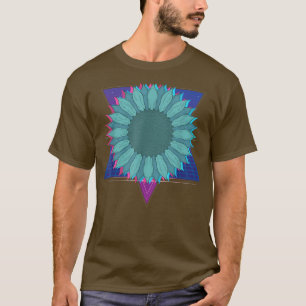 Garden Blume Blossom Retro 90er Vaporwave Sunfloe T-Shirt