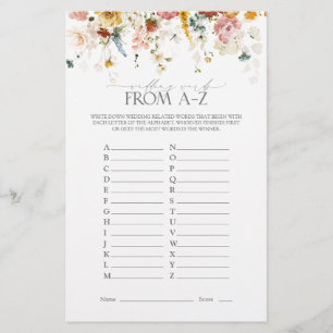 Garden Blume Brautparty