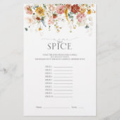 Garden Blume Brautparty (Vorderseite)