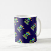 Garden Blume Dk Kaffeetasse (VorderseiteRechts)