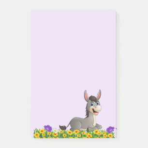 Garden Blume Donkey Post-it Klebezettel