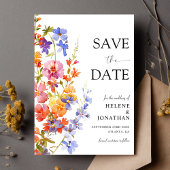 Garden Blume Elegante Wildblume Hochzeit Save The Date