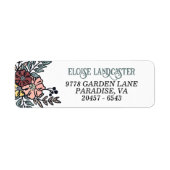 Garden-Blume geben Adresse zurück (Vorne)