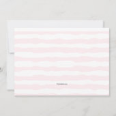 Garden Blume Geburtstagsparty Einladung (Rückseite)