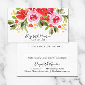 Garden Blume Hair Stylist Salon Terminkarte