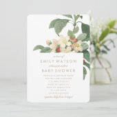 Garden Blume Kinderdusche Einladung (Stehend Vorderseite)