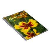 Garden-Blume-Notebook Notizblock (Rechte Seite)