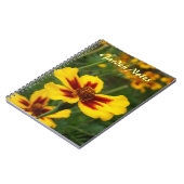 Garden-Blume-Notebook Notizblock (Linke Seite)