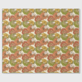 Garden Blume Pattern Geschenkpapier (Flach)