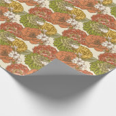 Garden Blume Pattern Geschenkpapier (Ecke)
