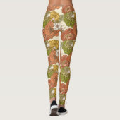 Garden Blume Pattern Leggings (Rückseite)