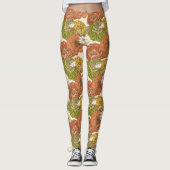 Garden Blume Pattern Leggings (Vorderseite)