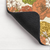Garden Blume Pattern Mousepad (Ecke)