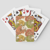 Garden Blume Pattern Spielkarten (Rückseite)