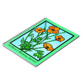 Garden-Blume - Personal Memory Journal behalten Notizblock (Linke Seite)