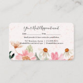 Garden Blume Stylist Terminkarte (Rückseite)