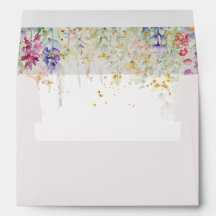 Garden Blume Wasserfarbe Modernes Foto Hochzeit