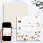 Garden Blume Watercolor Bridesmaids Einladung