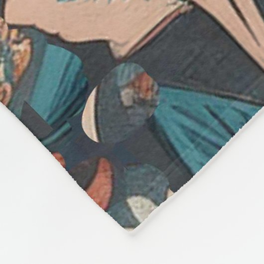 Garden Botanicals Fleece Blanket (Ecke)